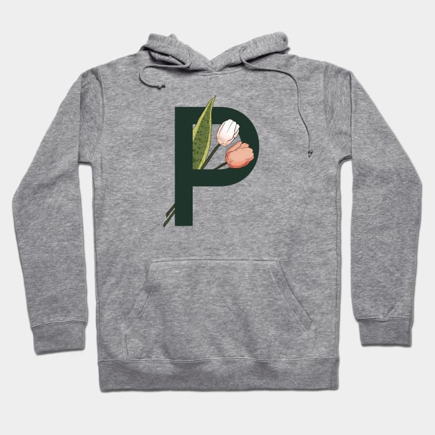 Monogram P Hoodie by eveline